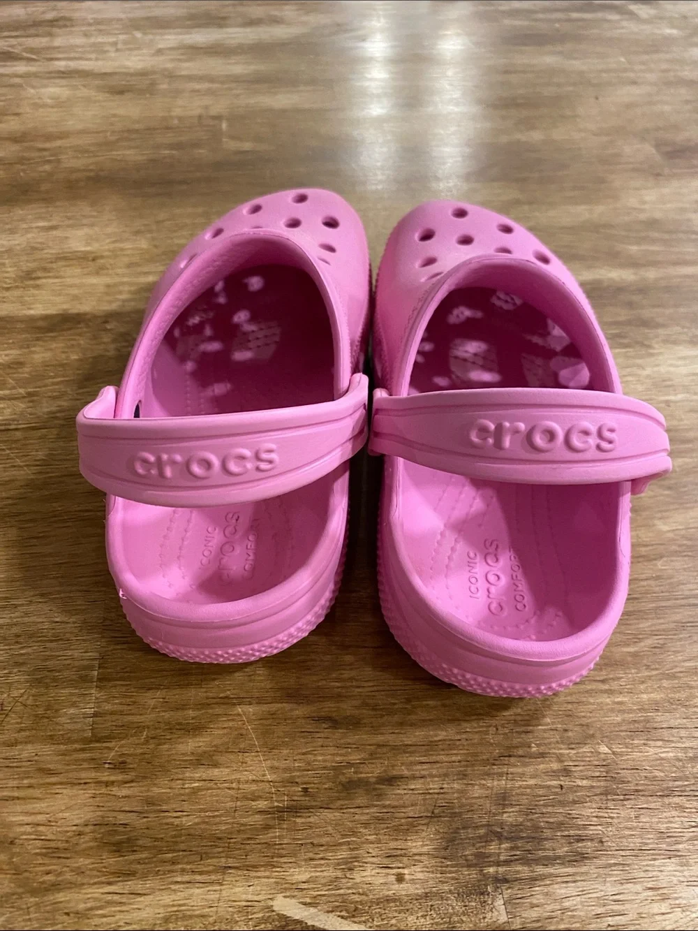 CROCS Kids' Pink Classic Clogs